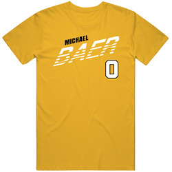 Michael Baer 0 Favorite Player Iowa College Basketball Fan Mens Cotton Tee T Shirt