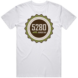 5280 Burger Bar Denver Colorado Top Restaurants Food Fan Lover Foodie Mens Cotton Tee T Shirt