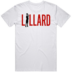 Damian Lillard Portland Basketball Fan Mens Cotton Tee T Shirt
