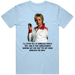 Glee Sue Sylvester Quote Mens Cotton Tee T Shirt