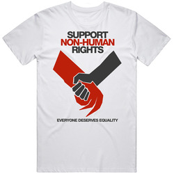 District 9 Movie Support Human Alien Rights Mens Cotton Tee T Shirt