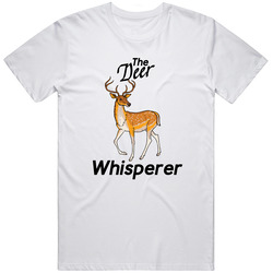 The Deer Whisperer Mens Cotton Tee T Shirt