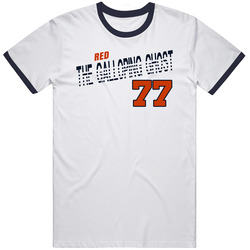 Red Grange 77 The Galloping Ghost Favorite Player Football Mens Cotton Tee T Shirt