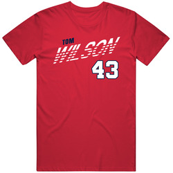 Tom Wilson 43 Favorite Player Washington Hockey Fan Mens Cotton Tee T Shirt