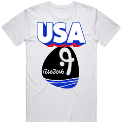 Usa American Diving Team Summer Rio 2016 Olympic Games Mens Cotton Tee T Shirt