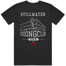 Stillwater Boxing Club Gym Mens Cotton Tee T Shirt