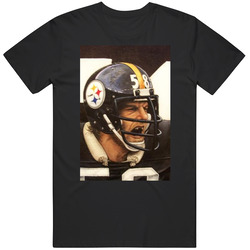 Pittsburgh Steelers Jack Lambert Sports Mens Size Large Mens Cotton Tee T Shirt