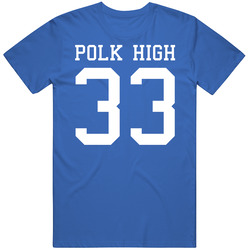 Polk High 33 Married With Children Mens Cotton Tee T Shirt