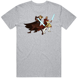 Star Wars Clone Wars Cartoon Tv Show Mens Cotton Tee T Shirt