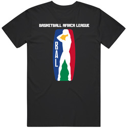 Basketball Africa League Sports Logo Fan Vintage Tee Classic Cotton Mens Cotton Tee T Shirt