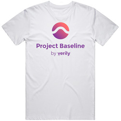 Project Baseline Verily Mens Cotton Tee T Shirt