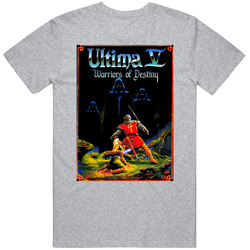 Ultima V Rpg Video Game Mens Cotton Tee T Shirt