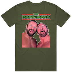 The Bushwhackers Australian Tag Team Luke Butch Mens Cotton Tee T Shirt