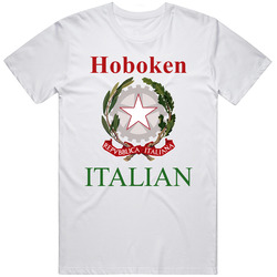Hoboken Italian Custom Mens Cotton Tee T Shirt