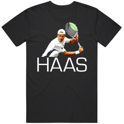 Tommy Haas Tennis Sports Mens Cotton Tee T Shirt