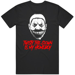 Twisty The Clown Is My Homeboy American Horror Villain Mens Cotton Tee T Shirt