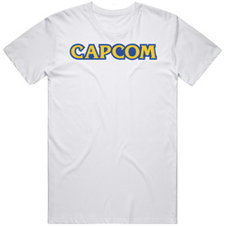 Capcom Video Game Developer Avid Gamer Logo Mens Cotton Tee T Shirt