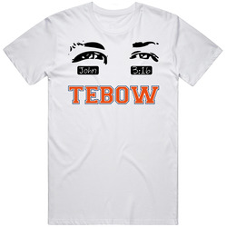 Tim Tebow John 316 Broncos Football Mens Cotton Tee T Shirt
