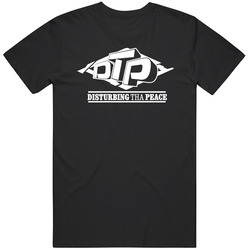 Disturbing Tha Peace Hip Hop Record Label Mens Cotton Tee T Shirt
