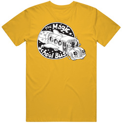 The Magic School Bus Mono 90s Kids Tv Show Mens Cotton Tee T Shirt