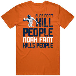 Guns Dont Kill Noah Fant Kills People Denver Football Mens Cotton Tee T Shirt