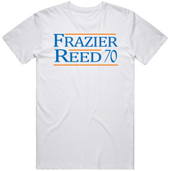 Walt Frazier Willis Reed 1970 New York Basketball Sports Fan Mens Cotton Tee T Shirt