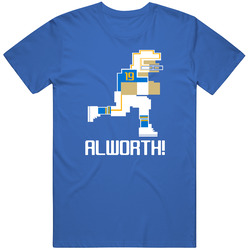 Lance Alworth Tecmo Bowl Los Angeles C Football Athlete Fan Mens Cotton Tee T Shirt