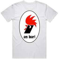 As Bari Italy Soccer Logo Mens Soft Cotton Tee T Shirt