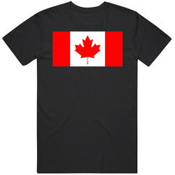 Canada Canadian Flag Mens Soft Cotton Tee T Shirt