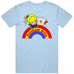 Rainbow Brite 80's Cartoon Mens Soft Cotton Tee T Shirt