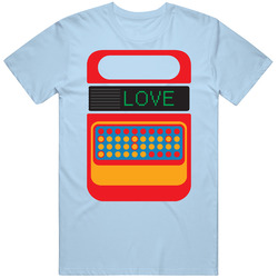 Speak And Spell Toy Love Funny Mens Soft Cotton Tee T Shirt