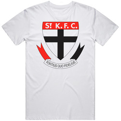 St Kilda Saints Football Sport Mens Soft Cotton Tee T Shirt