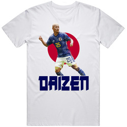 Daizen Maeda Japan White Mens Soft Cotton Tee T Shirt