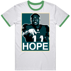 Aj Brown Hope White Mens Soft Cotton Tee T Shirt