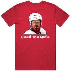 Johan The Mule Franzen Detroit Hockey Feed Mens Soft Cotton Tee T Shirt