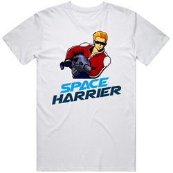 Space Harrier Arcade Retro Video Game Mens Soft Cotton Tee T Shirt