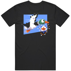Duck Hunt Video Game Classic Mens Soft Cotton Tee T Shirt