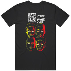 A Tribe Called Quest Beats Rhymes And Life Rap Music Mens Soft Cotton Tee T Shirt