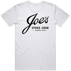 Joe's Stone Crab Restaurant Florida's Most Famous Restaurant Cool Mens Soft Cotton Tee T Shirt