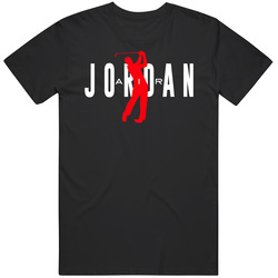Air Jordan Spieth Spieth Pro Golfer Golf Tournament Fan  Retro Graphic Unisex Soft Cotton Black Mens Soft Cotton Tee T Shirt