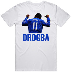 Didier Drogba Soccer Mens Soft Cotton Tee T Shirt
