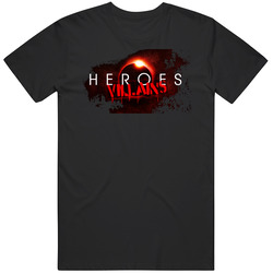 Heroes Tv Show Season 3 Villains Mens Soft Cotton Tee T Shirt