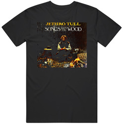 Jethro Tull 80s Rock Music Mens Soft Cotton Tee T Shirt