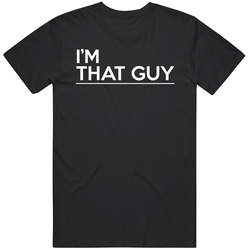 Im That Guy Funny Drinking Buddies Mens Soft Cotton Tee T Shirt