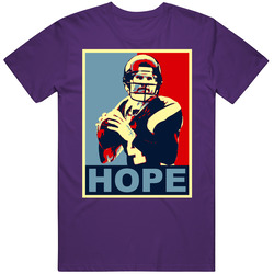 Brett Favre Vikings Football Hope Mens Soft Cotton Tee T Shirt