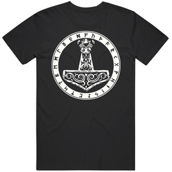 Thor Hammer Cool Mens Soft Cotton Tee T Shirt