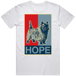 Cairn Terrier Custom Dog Breed Hope Parody Mens Soft Cotton Tee T Shirt