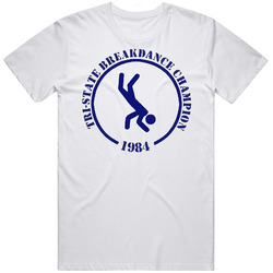 Breakdance Champion 1984 Funny Mens Soft Cotton Tee T Shirt