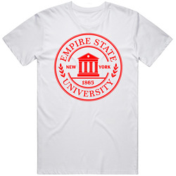 Empire State University Fictional University Spiderman Movie Fan Mens Soft Cotton Tee T Shirt