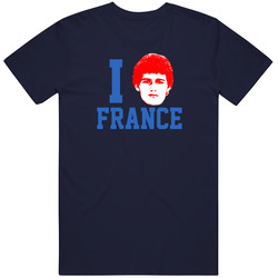 Benjamin Pavard I Heart France World Cup 2018 Football Fan Mens Soft Cotton Tee T Shirt